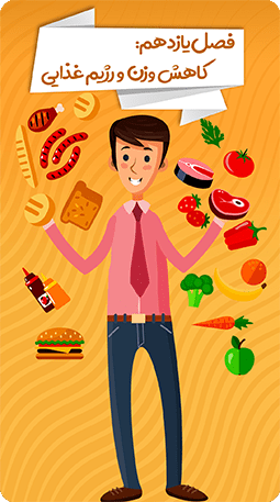 فصل 11 کاهش وزن رژیم غذایی